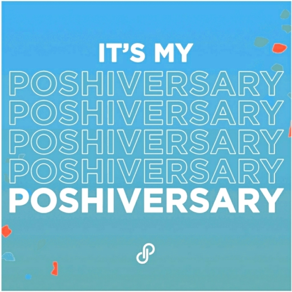#ThePoshLife #Poshiversary
